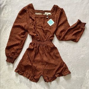 Leopard Print Romper Dress